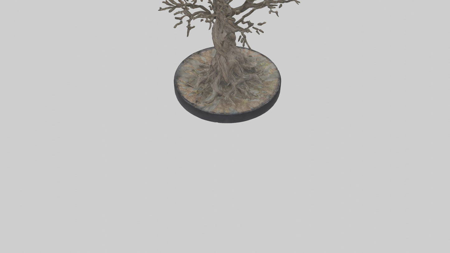 3D model Roots in Motion statue model VR / AR / low-poly