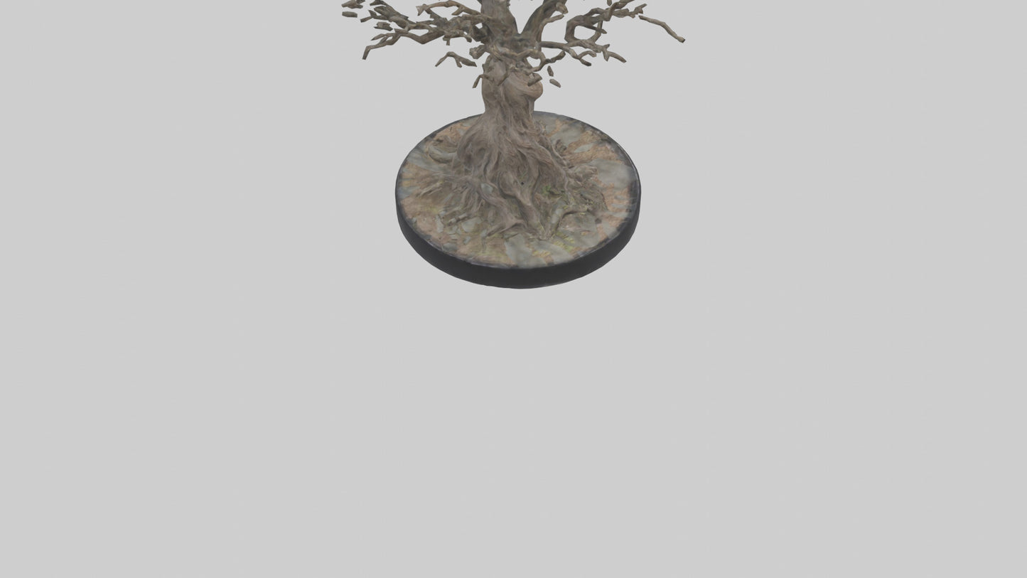 3D model Roots in Motion statue model VR / AR / low-poly