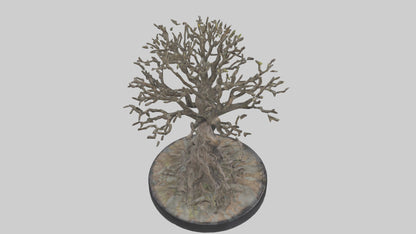 3D model Roots in Motion statue model VR / AR / low-poly