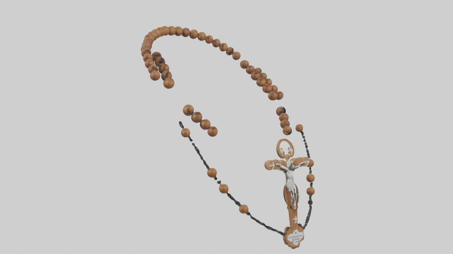 3D model Rosary Model VR / AR / low-poly