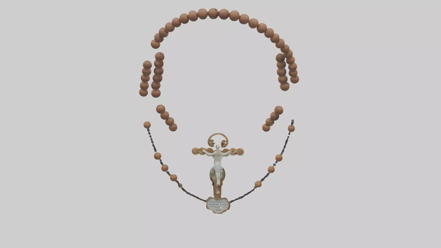 3D model Rosary Model VR / AR / low-poly