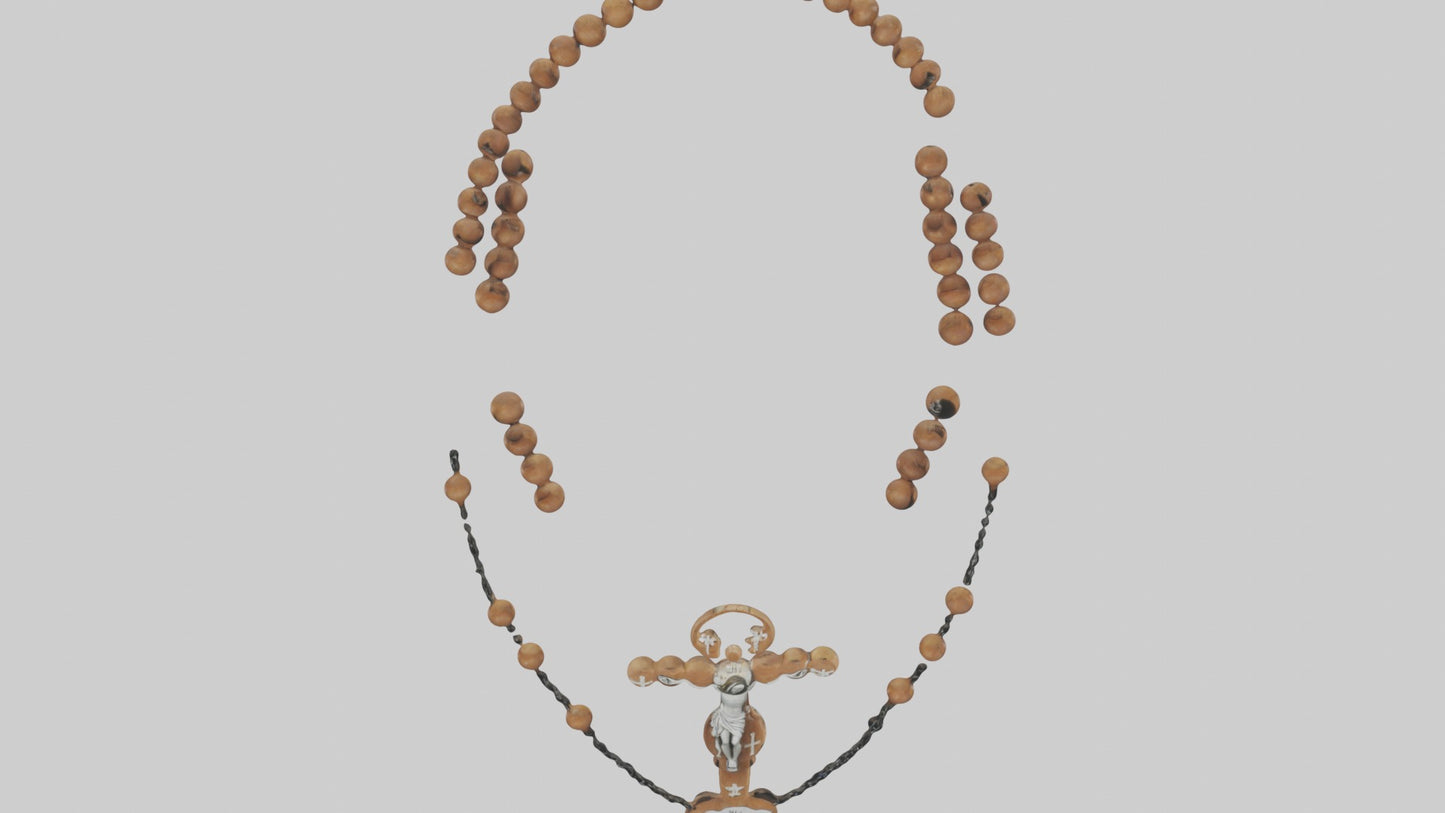 3D model Rosary Model VR / AR / low-poly