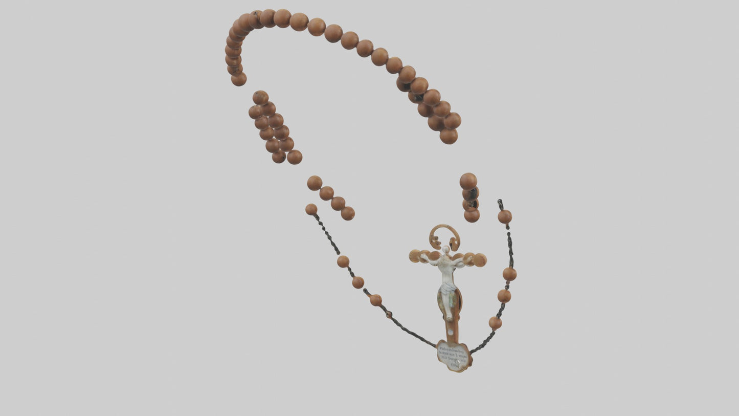 3D model Rosary Model VR / AR / low-poly