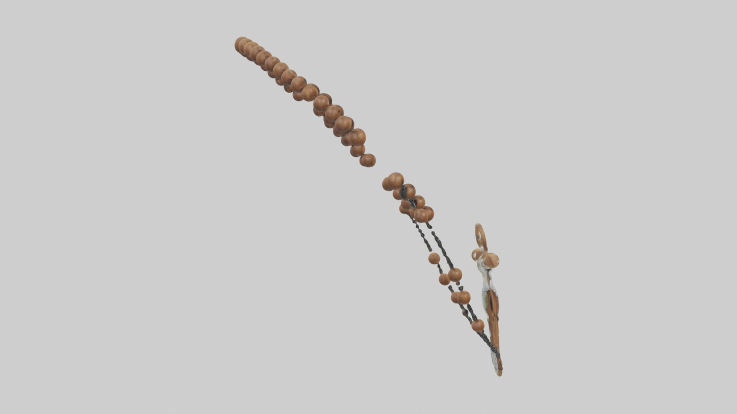 3D model Rosary Model VR / AR / low-poly