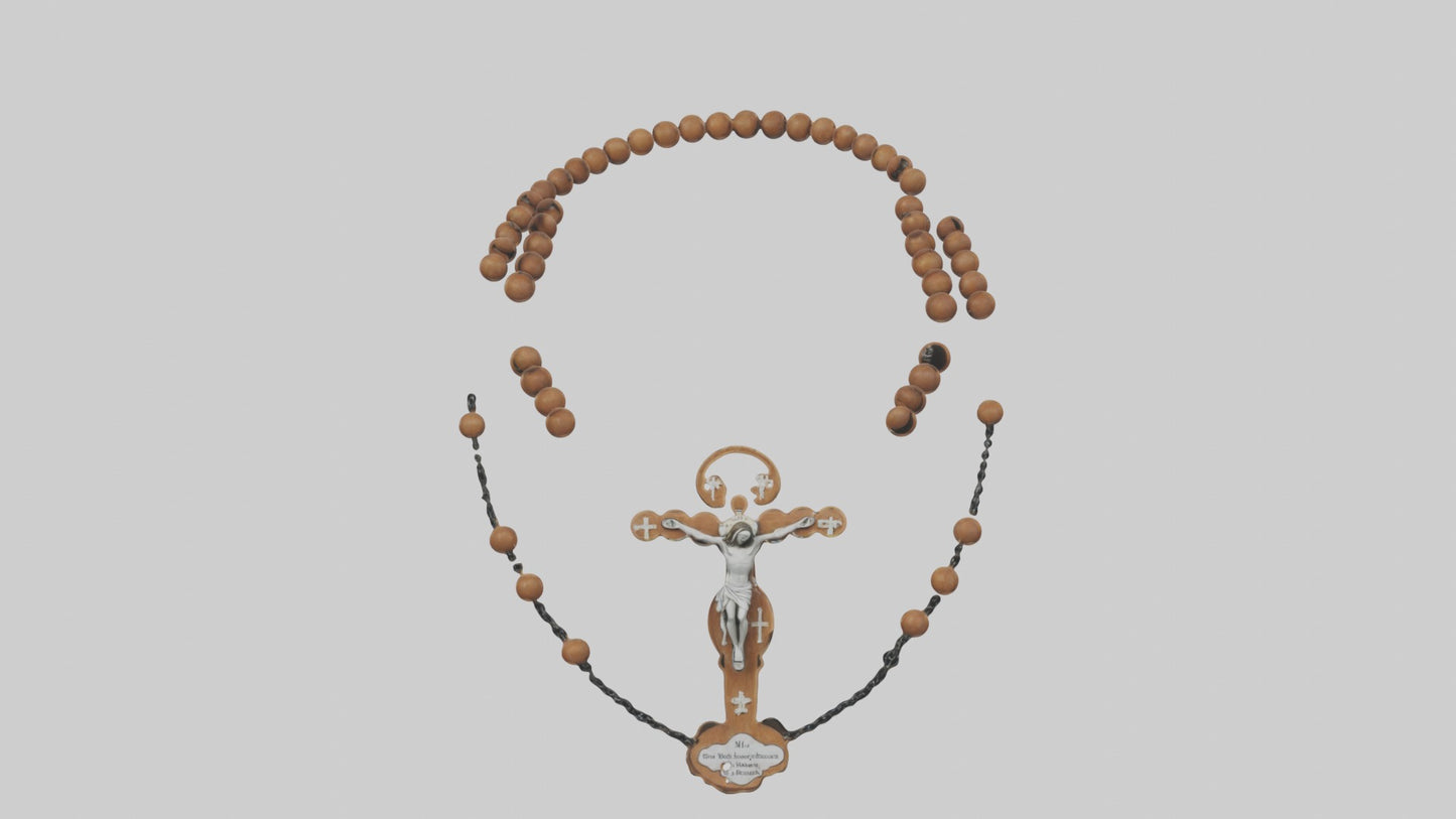3D model Rosary Model VR / AR / low-poly
