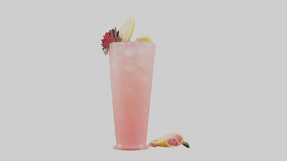 Rose lemonade model VR / AR / low-poly