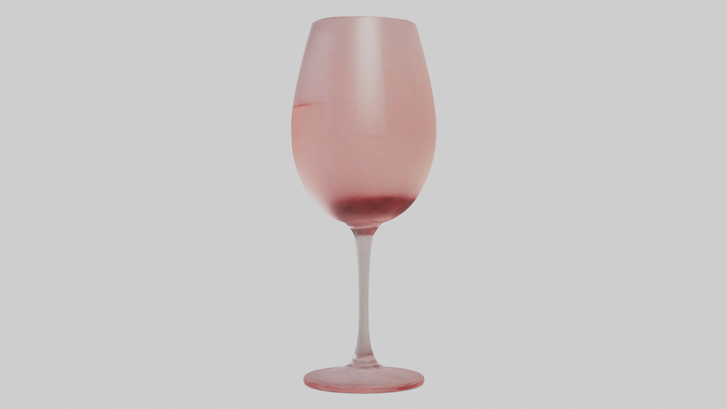 3D model Rose wine model VR / AR / low-poly