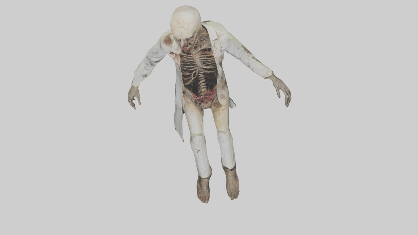 3D model Rottedcorpse Model VR / AR / low-poly