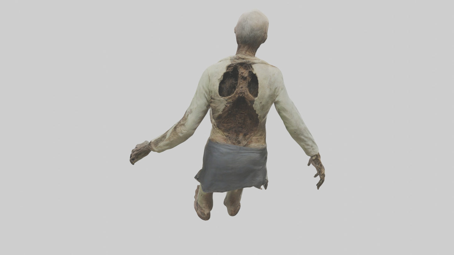 3D model Rottedcorpse Model VR / AR / low-poly