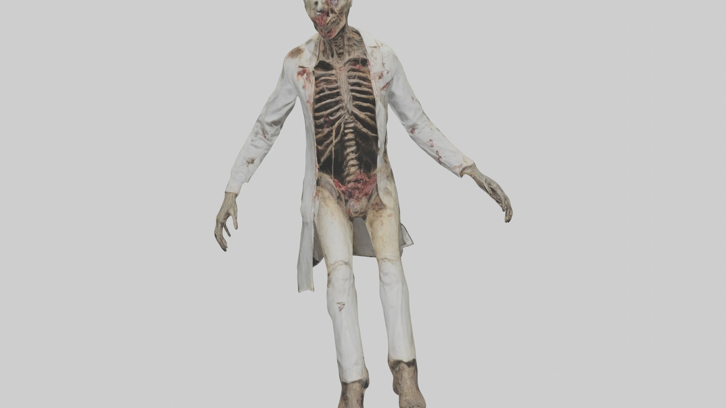 3D model Rottedcorpse Model VR / AR / low-poly