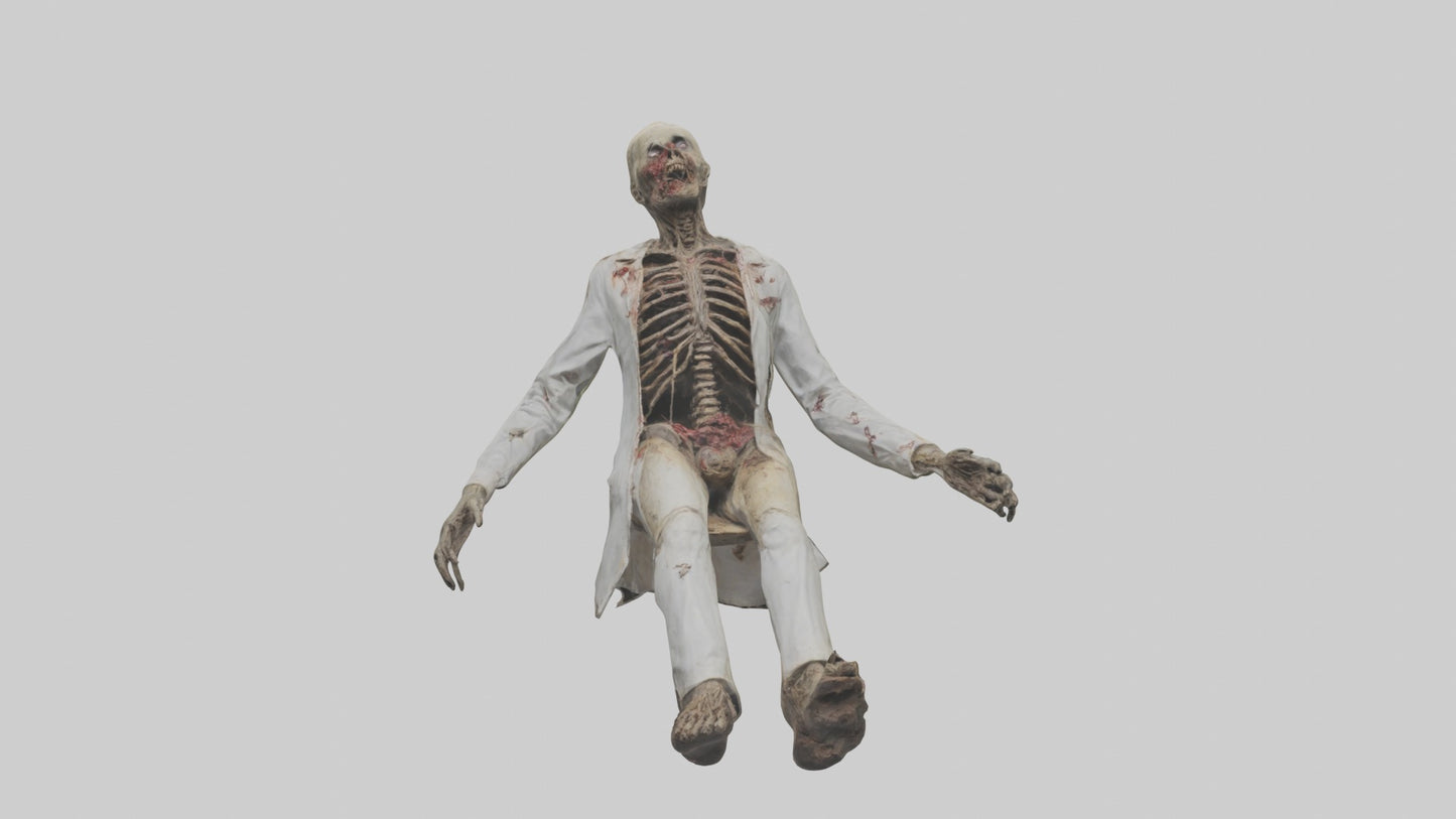 3D model Rottedcorpse Model VR / AR / low-poly