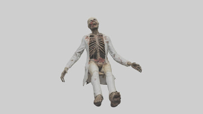 3D model Rottedcorpse Model VR / AR / low-poly