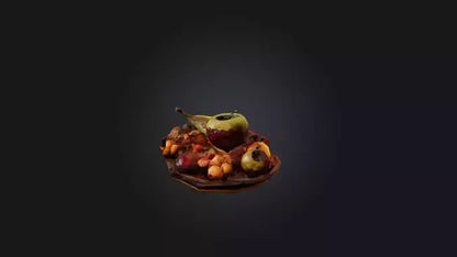 3D model Rotten Fruit VR / AR / low-poly