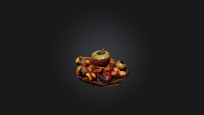 3D model Rotten Fruit VR / AR / low-poly