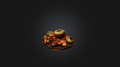 3D model Rotten Fruit VR / AR / low-poly