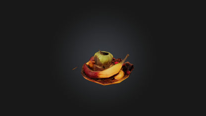 3D model Rotten Fruit VR / AR / low-poly