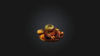 3D model Rotten Fruit VR / AR / low-poly
