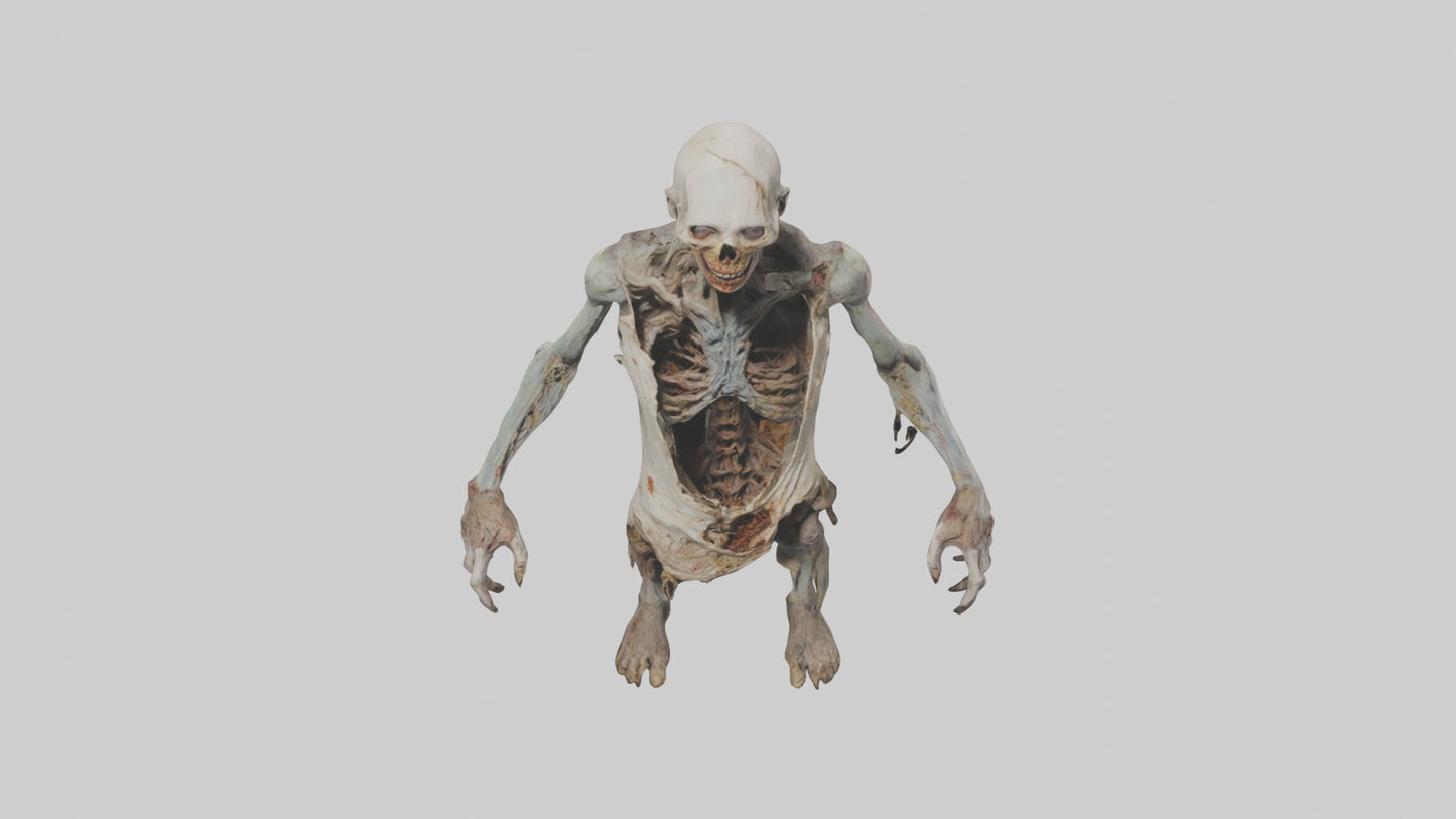 3D model Rottingcorpse Model VR / AR / low-poly