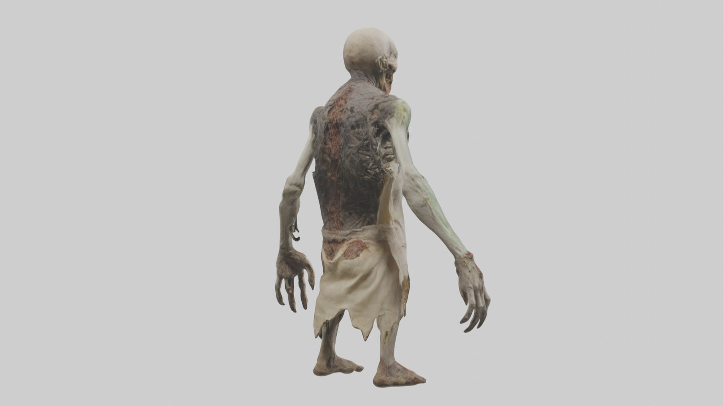 3D model Rottingcorpse Model VR / AR / low-poly