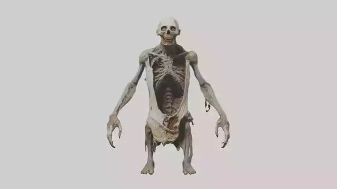 3D model Rottingcorpse Model VR / AR / low-poly
