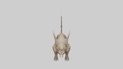 3D model Royal Beast model VR / AR / low-poly