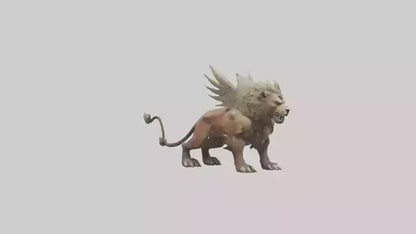 3D model Royal Beast model VR / AR / low-poly