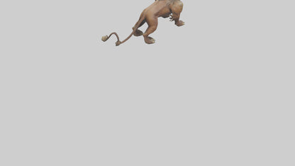 3D model Royal Beast model VR / AR / low-poly