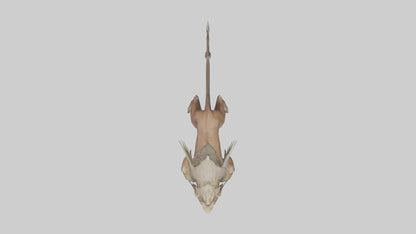 3D model Royal Beast model VR / AR / low-poly