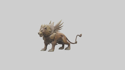 3D model Royal Beast model VR / AR / low-poly