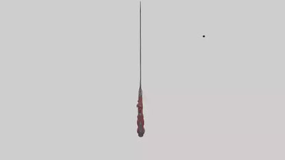 Ruby Dagger model VR / AR / low-poly