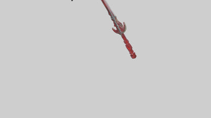Ruby Dagger model VR / AR / low-poly