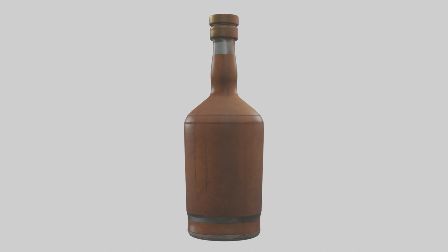 3D model Rum model VR / AR / low-poly