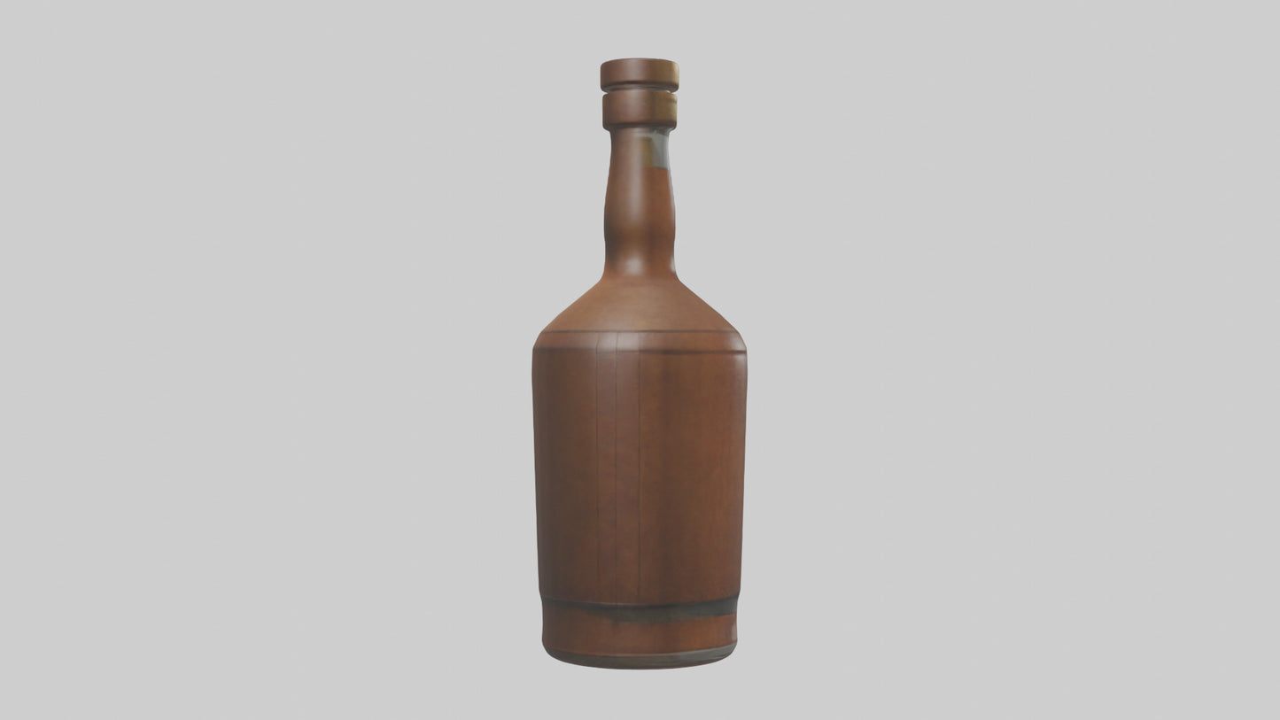 3D model Rum model VR / AR / low-poly