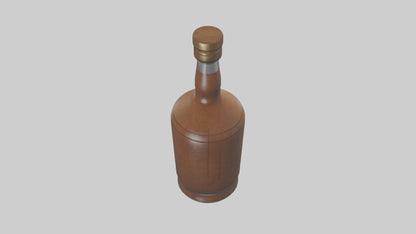 3D model Rum model VR / AR / low-poly