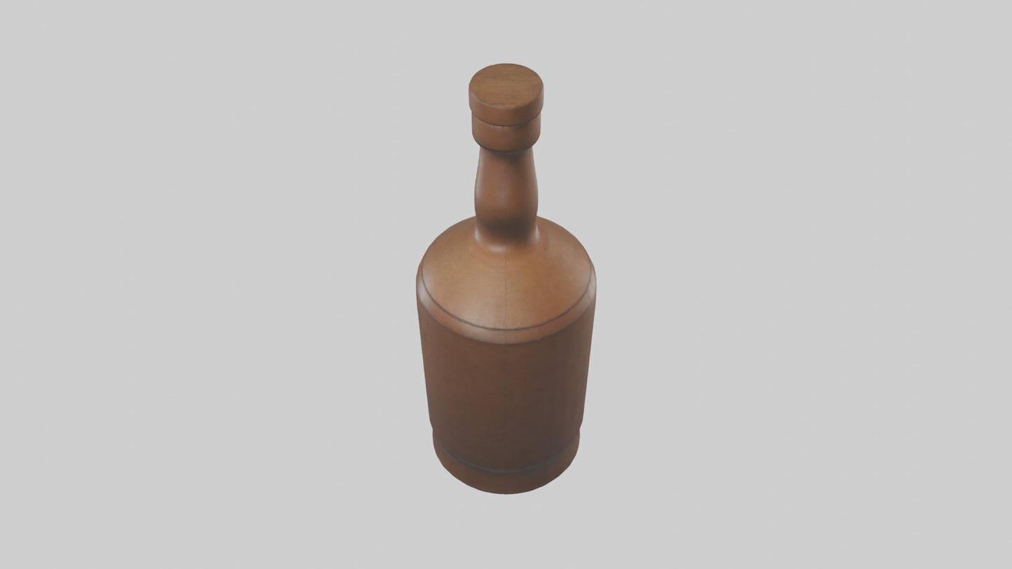 3D model Rum model VR / AR / low-poly