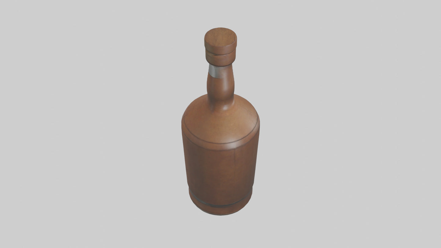 3D model Rum model VR / AR / low-poly