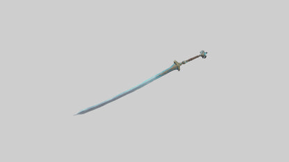 3D model Rune Sword model VR / AR / low-poly