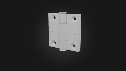 3D model Rusted Door Hinge VR / AR / low-poly