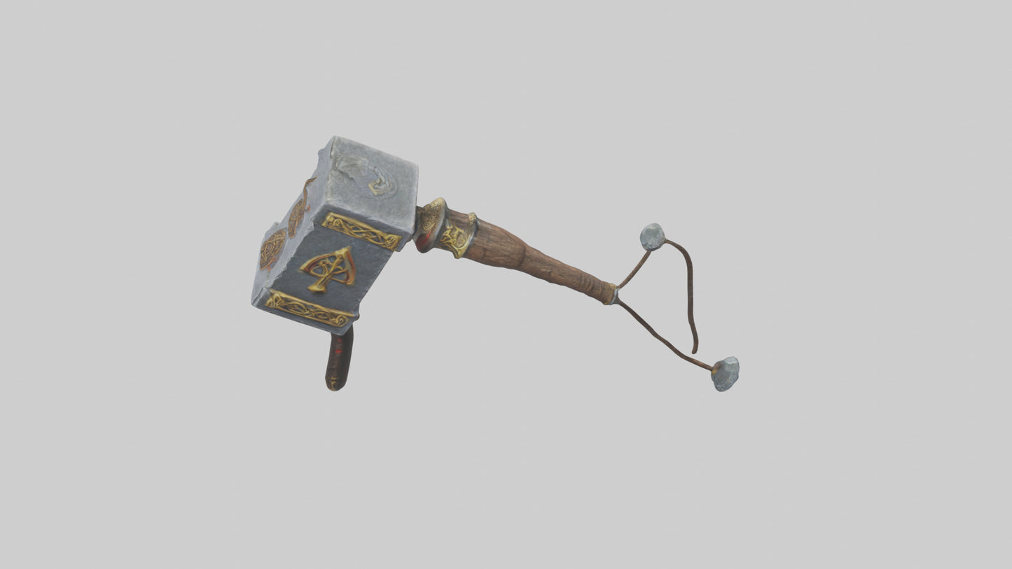 Sacred Hammer model 3D model