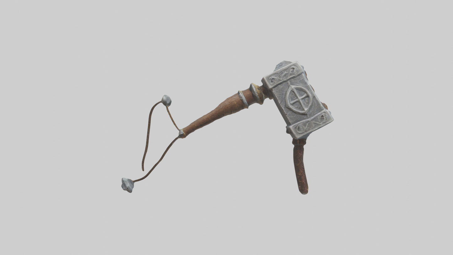 Sacred Hammer model 3D model