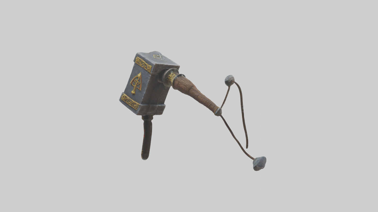 Sacred Hammer model 3D model