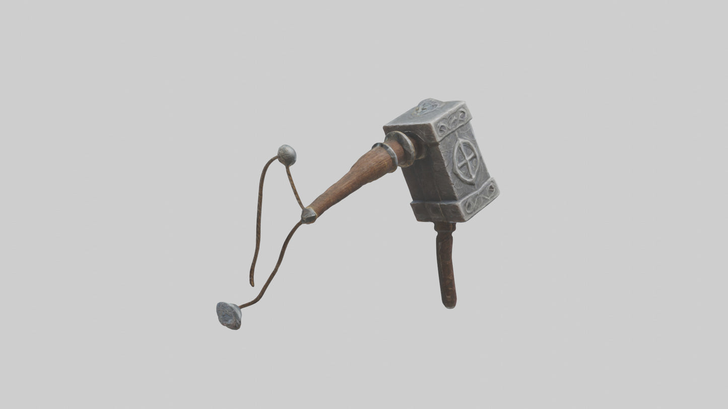 Sacred Hammer model 3D model