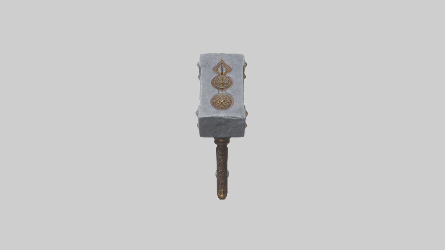 Sacred Hammer model 3D model