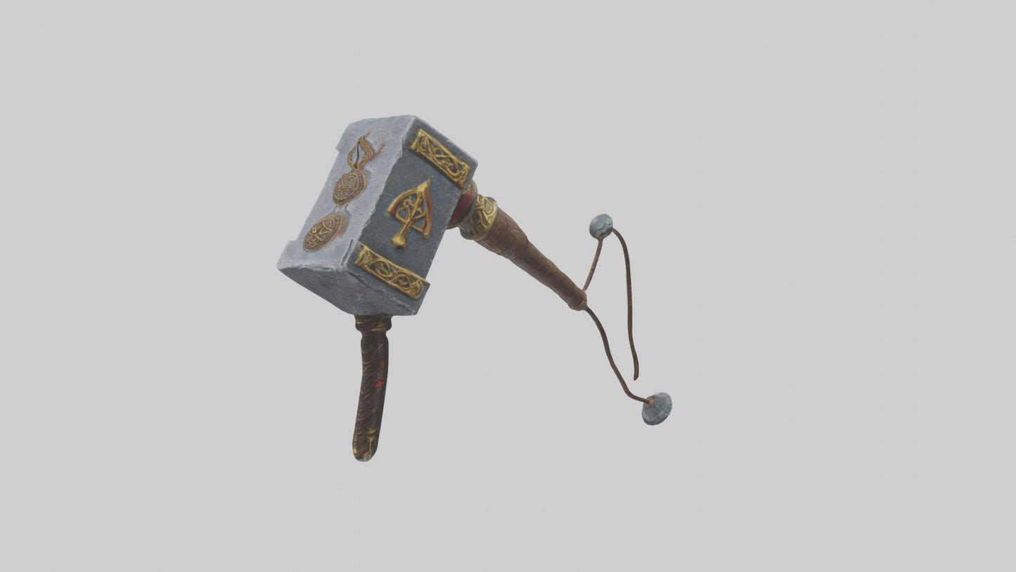 Sacred Hammer model 3D model