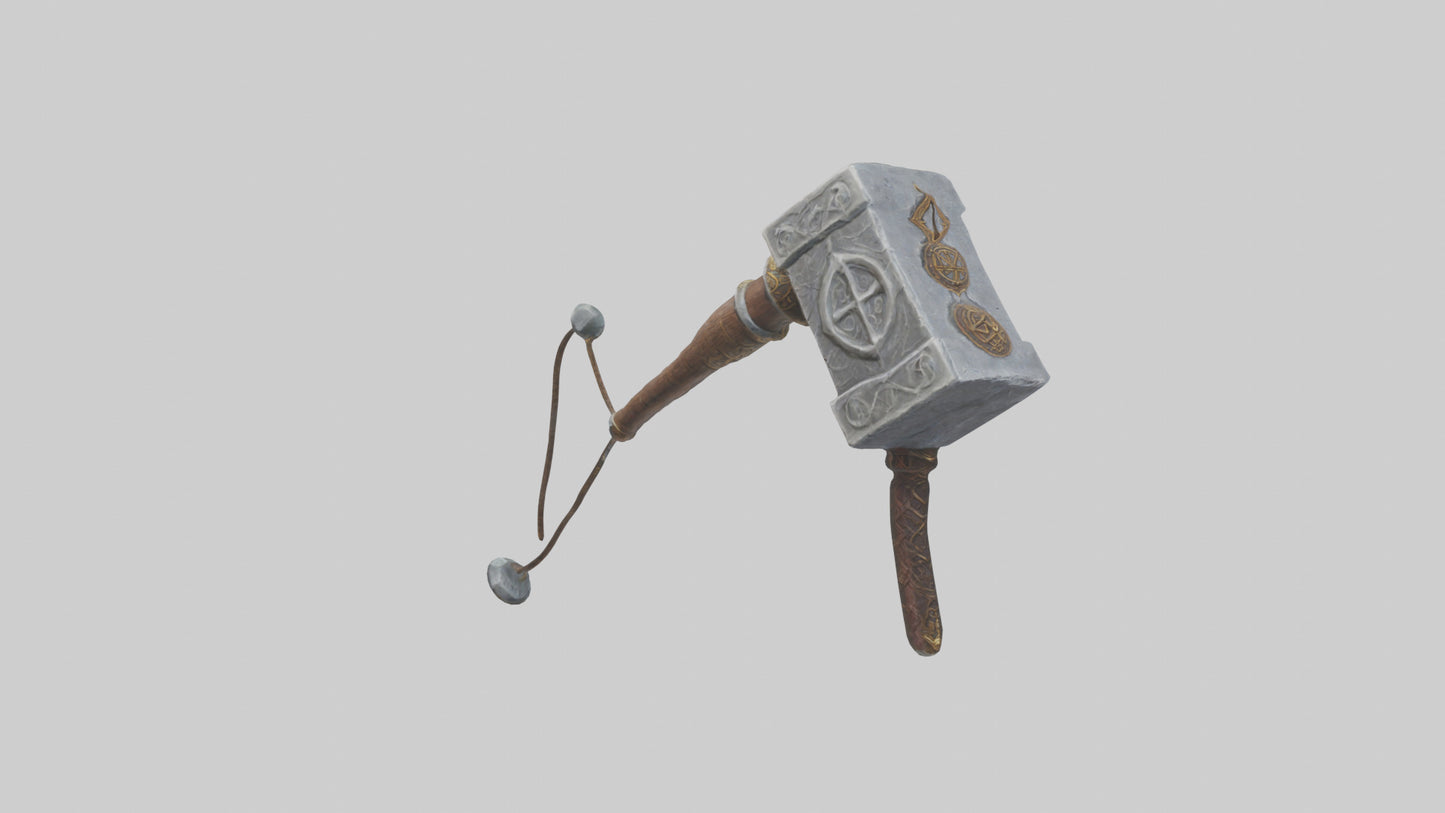 Sacred Hammer model 3D model