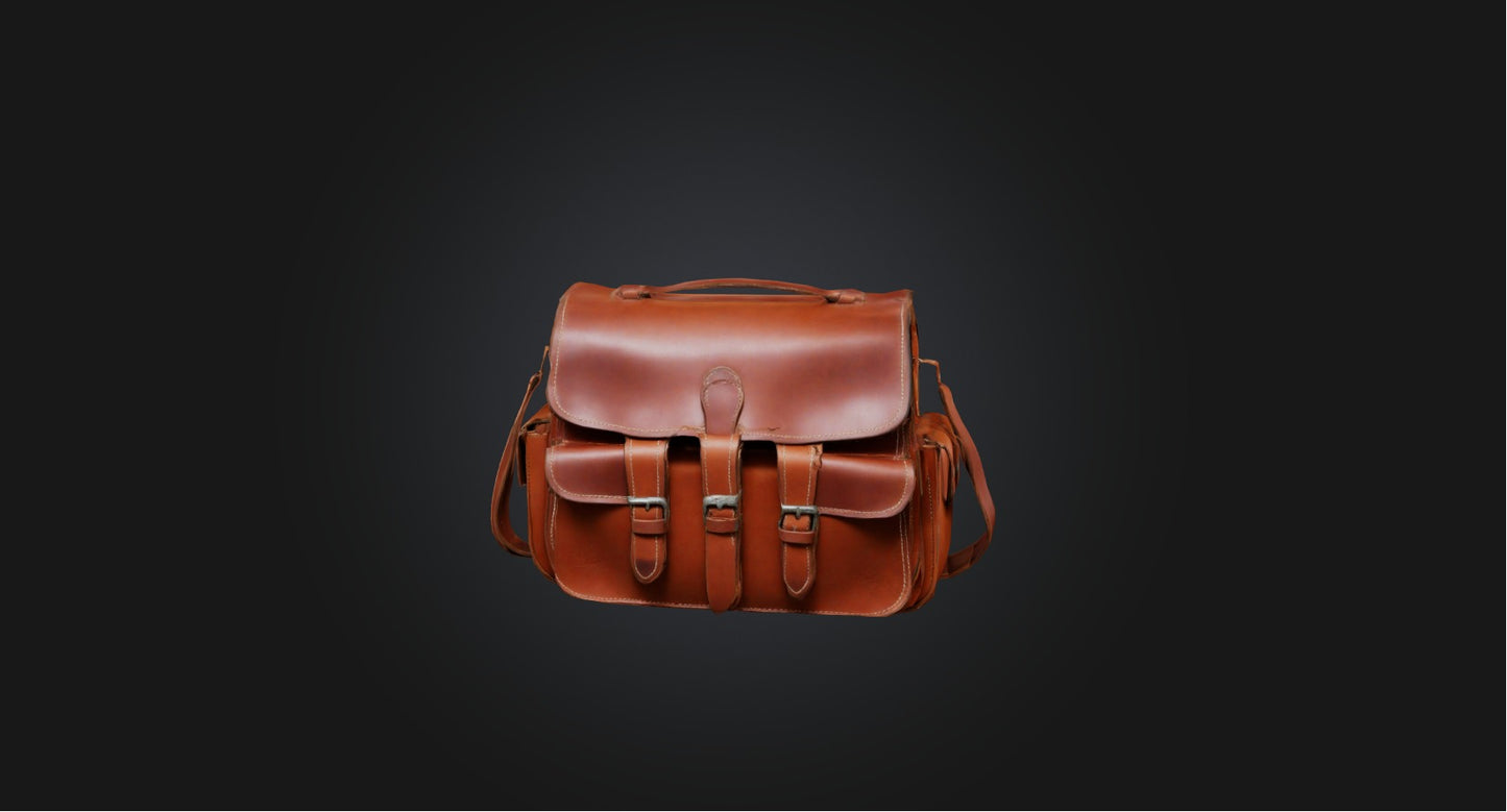 3D model Saddle bag VR / AR / low-poly