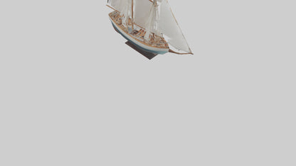 3D model Sailing Boat model VR / AR / low-poly