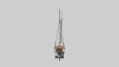 3D model Sailing Boat model VR / AR / low-poly