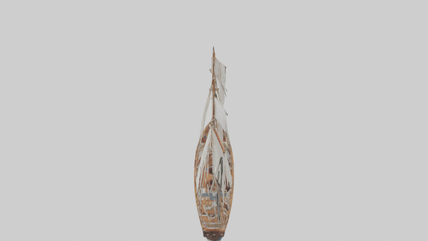 3D model Sailing Boat model VR / AR / low-poly