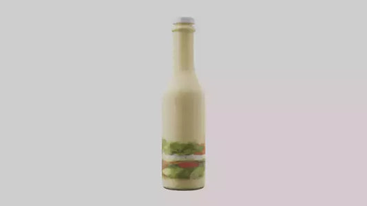 Salad Dressing Bottle model 3D model